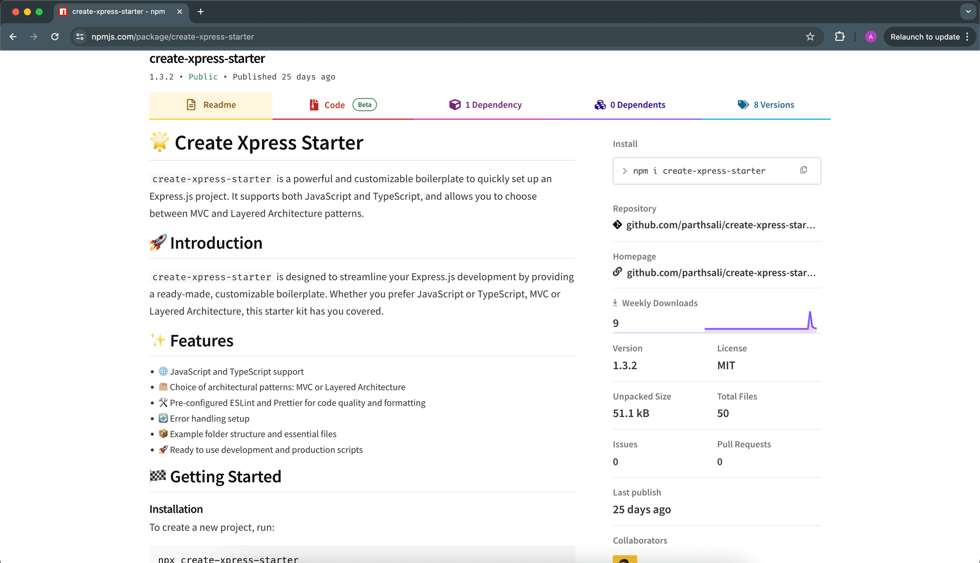 Create Xpress Starter